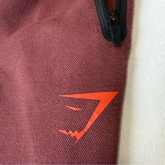 Gymshark Apex Technical Joggers | Burgundy Red | Size Medium - Picture 4 of 6